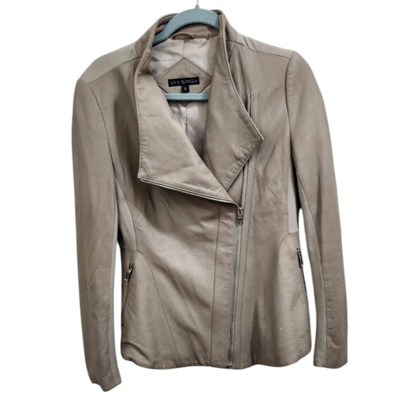 via spiga leather jacket Size S - Picture 3 of 12